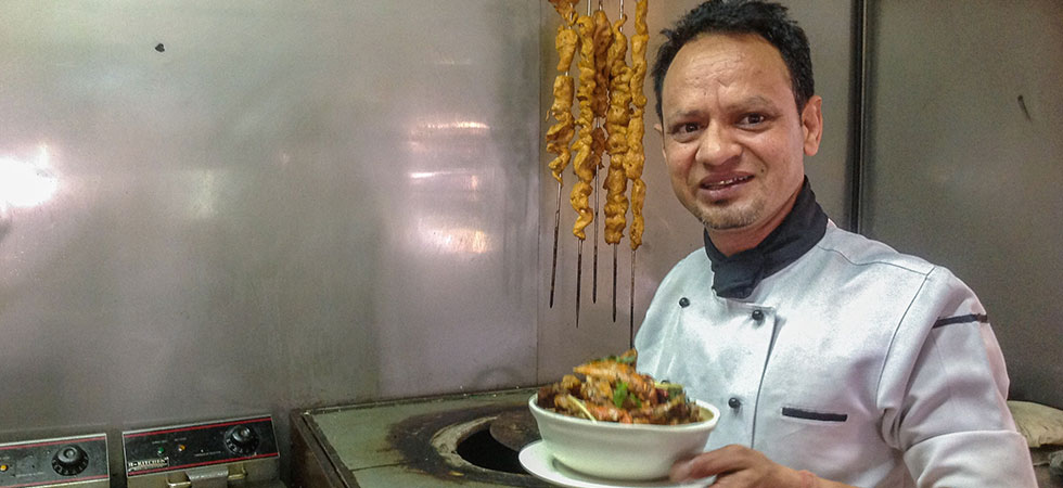 Chef Negi Bombay Indian Resturant rated top class in Fiji